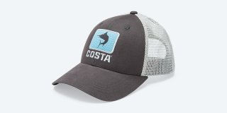 Costa Del Mar Marlin Waves Trucker - Charcoal