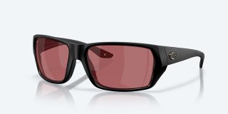Costa Del Mar Tailfin - Matte Black - Rose Polarized Glass (580G)