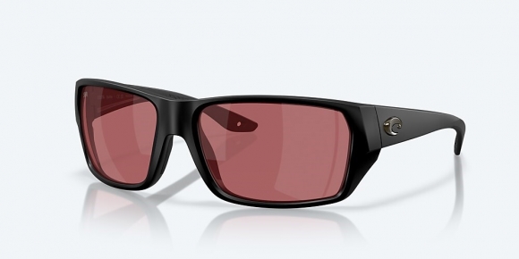 Costa Del Mar Tailfin - Matte Black - Rose Polarized Glass (580G)