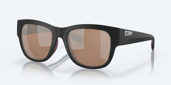 Costa Del Mar Caleta - Net Black - Copper Silver Mirror Polarized Glass (580G)