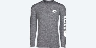 Costa Del Mar Technical Catonic Crew - Gray