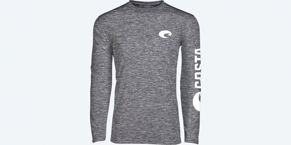 Costa Del Mar Technical Catonic Crew - Gray
