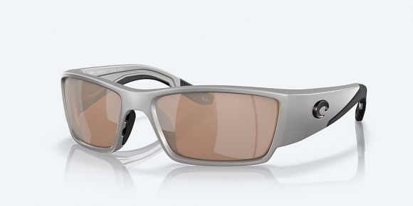 Costa Del Mar Corbina PRO - Metallic Silver - Copper Silver Mirror Polarized Glass (580G)