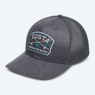 Costa Del Mar Spinners Trucker - Black Heather