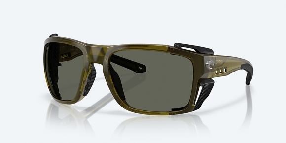Costa Del Mar King Tide 8 - Seagrass - Gray Polarized Glass (580G)