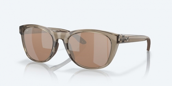 Costa Del Mar Aleta - Taupe Crystal - Copper Silver Mirror Polarized Glass (580G)