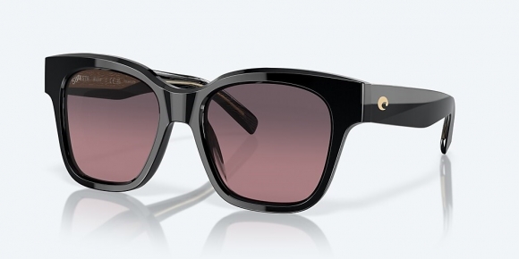 Costa Del Mar Nusa - Black - Rose Gradient Polarized Glass (580G)
