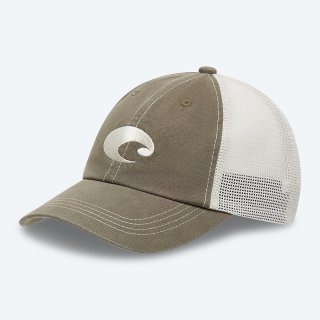 Costa Del Mar Mesh Hat - Moss Green