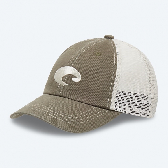 Costa Del Mar Mesh Hat - Moss Green