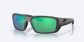 Costa Del Mar Fantail PRO - Matte Gray - Green Mirror Polarized Glass (580G)