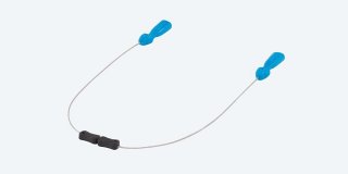 Costa Del Mar C-Line Adjustable Retainer - Silver and Blue
