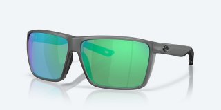 Costa Del Mar Rincon II - Matte Smoke Crystal - Green Mirror Polarized Glass (580G)