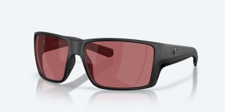 Costa Del Mar Reefton PRO - Matte Black - Rose Polarized Glass (580G)