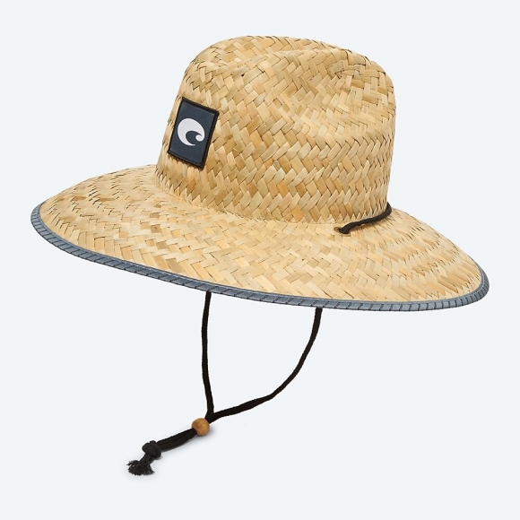 Costa Del Mar Straw Hat - Shark