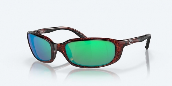 Costa Del Mar Brine - Tortoise - Green Mirror Polarized Glass (580G)