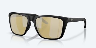 Costa Del Mar Mainsail XL - Matte Black - Sunrise Silver Mirror Polarized Glass (580G)