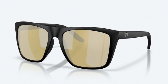 Costa Del Mar Mainsail XL - Matte Black - Sunrise Silver Mirror Polarized Glass (580G)