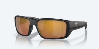 Costa Del Mar Fantail PRO - Matte Black - Gold Mirror Polarized Glass (580G)