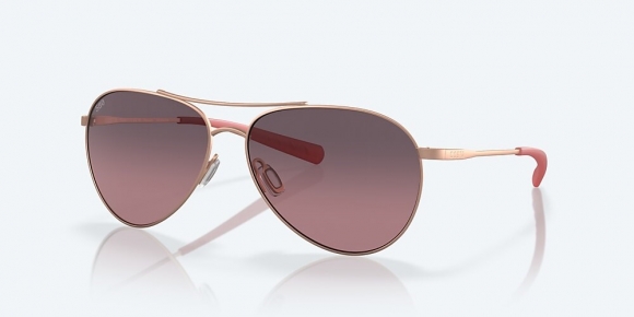 Costa Del Mar Piper - Satin Rose Gold - Rose Gradient Polarized Glass (580G)