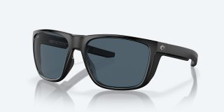 Costa Del Mar Ferg - Matte Black - Gray Polarized Polycarbonate (580P)