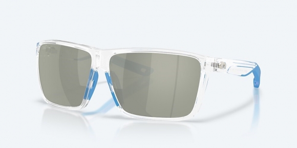 Costa Del Mar Rincon II - Polished Clear - Gray Silver Mirror Polarized Glass (580G)