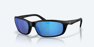 Costa Del Mar Brine II - Matte Black - Blue Mirror Polarized Glass (580G)