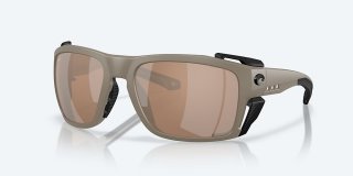 Costa Del Mar King Tide 8 - Matte Sand - Copper Silver Mirror Polarized Glass (580G)