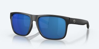 Costa Del Mar Spearo XL - Matte Black - Blue Mirror Polarized Polycarbonate (580P)