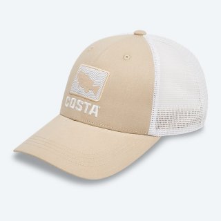 Costa Del Mar Bass Waves Trucker - Oxford Tan