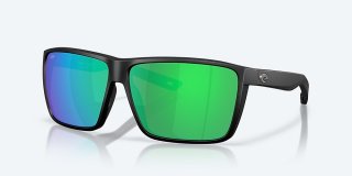 Costa Del Mar Rincon II - Matte Black - Green Mirror Polarized Polycarbonate (580P)