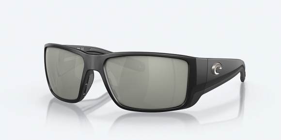 Costa Del Mar Blackfin PRO - Matte Black - Gray Silver Mirror Polarized Glass (580G)
