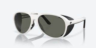 Costa Del Mar Grand Catalina - Hull White - Gray Polarized Glass (580G)