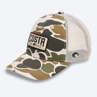 Costa Del Mar Duck Camo Trucker - Grey Camo