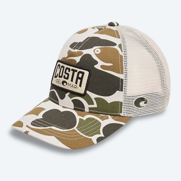Costa Del Mar Duck Camo Trucker - Grey Camo