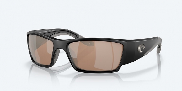 Costa Del Mar Corbina PRO - Matte Black - Copper Silver Mirror Polarized Glass (580G)