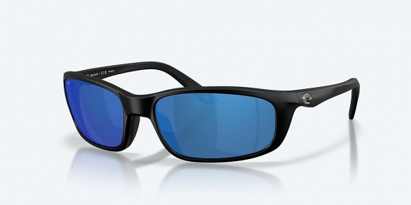 Costa Del Mar Brine II - Matte Black - Blue Mirror Polarized Polycarbonate (580P)