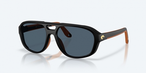 Costa Del Mar Street Heat - Matte Black - Gray Polarized Polycarbonate (580P)