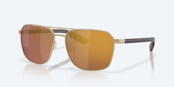 Costa Del Mar Wader - Gold - Gold Mirror Polarized Glass (580G)