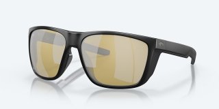 Costa Del Mar Ferg XL - Matte Black - Sunrise Silver Mirror Polarized Glass (580G)