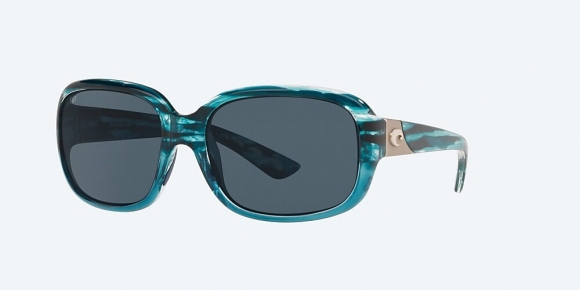 Costa Del Mar Gannet - Shiny Marine - Gray Polarized Polycarbonate (580P)