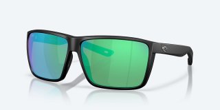 Costa Del Mar Rincon II - Matte Black - Green Mirror Polarized Glass (580G)
