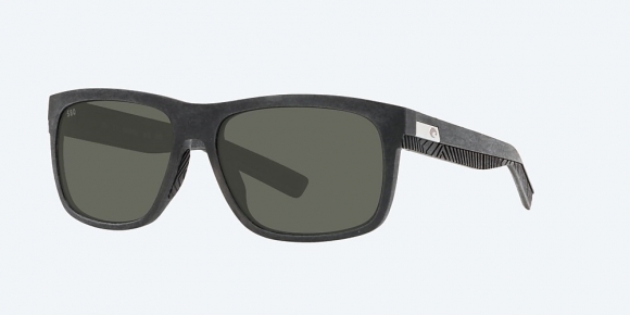 Costa Del Mar Baffin - Net Gray With Gray Rubber - Gray Polarized Glass (580G)