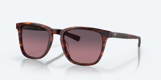 Costa Del Mar Sullivan - Matte Tortoise - Rose Gradient Polarized Glass (580G)