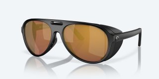 Costa Del Mar Grand Catalina - Matte Black - Gold Mirror Polarized Glass (580G)