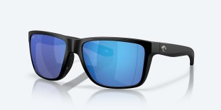 Costa Del Mar Broadbill II - Matte Black - Blue Mirror Polarized Glass (580G)