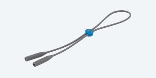 Costa Del Mar Bowline Silicone Retainer - Grey and Blue