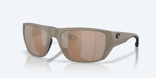 Costa Del Mar Finlet - Matte Sand - Copper Silver Mirror Polarized Glass (580G)