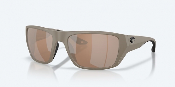 Costa Del Mar Finlet - Matte Sand - Copper Silver Mirror Polarized Glass (580G)