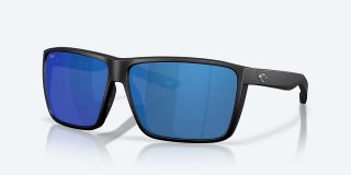 Costa Del Mar Rincon II - Matte Black - Blue Mirror Polarized Polycarbonate (580P)