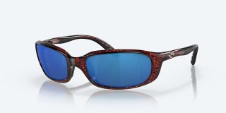 Costa Del Mar Brine - Tortoise - Blue Mirror Polarized Polycarbonate (580P)